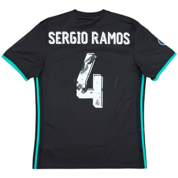 2017-18 Real Madrid Away Shirt Sergio Ramos #4 - 4/10 - (M)