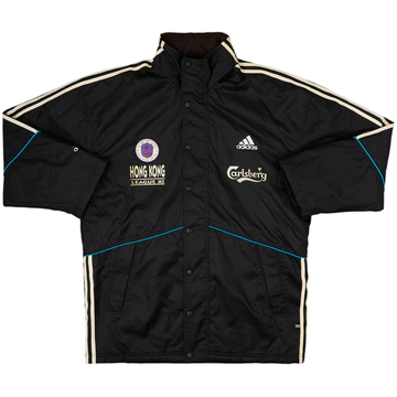 2000-01 Hong Kong League XI Player Issue adidas Padded Bench Coat - 7/10 - (L)