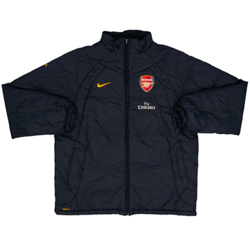 2007-08 Arsenal Nike Padded Bench Coat - 8/10 - (XL)