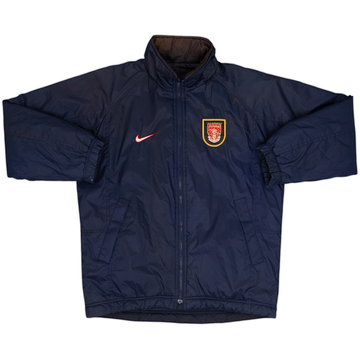 1998-99 Arsenal Nike Reversible Padded Bench Coat - 5/10 - (S)