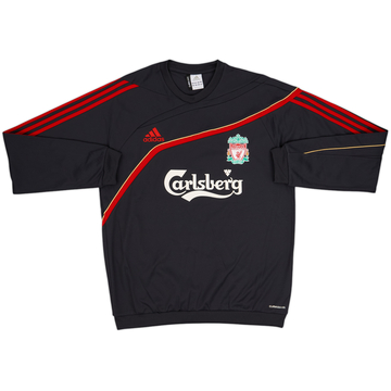 2009-10 Liverpool adidas Sweat Top - 8/10 - (M/L)