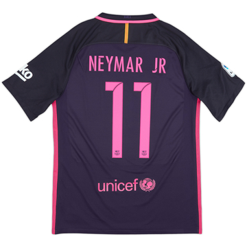 2016-17 Barcelona Away Shirt Neymar Jr #11 - 9/10 - (M)