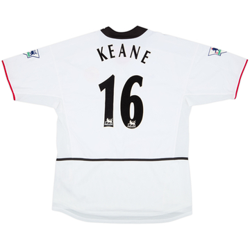 2002-03 Manchester United Away Shirt Keane #16 - 8/10 - (L)
