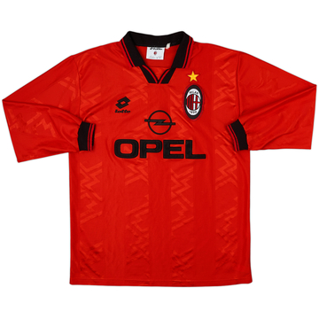 1996-97 AC Milan Fourth L/S Shirt - 8/10 - (XL)