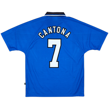 1996-98 Manchester United Third Shirt Cantona #7 - 9/10 - (M)