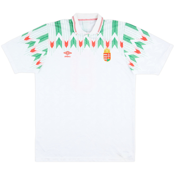1990-93 Hungary Match Issue Away Shirt #8