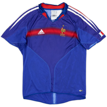 2004-06 France Home Shirt - 8/10 - (M.Boys)