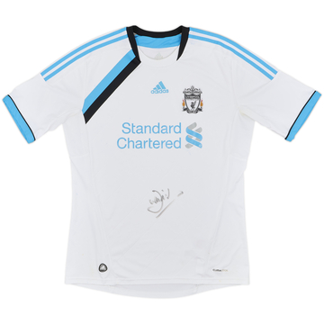 2011-12 Liverpool Signed Third Shirt - 5/10 - (L)