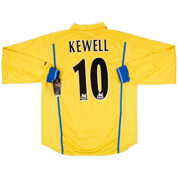 2000-02 Leeds United Away L/S Shirt Kewell #10 (M)