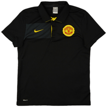 2009-10 Manchester United Nike Polo Shirt - 7/10 - (M)