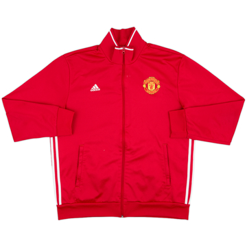 2016-17 Manchester United adidas Track Jacket - 7/10 - (XL)
