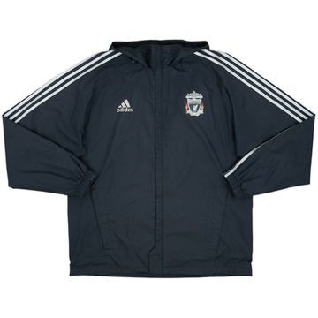 2011-12 Liverpool adidas Hooded Rain Jacket - 8/10 - (L/XL)
