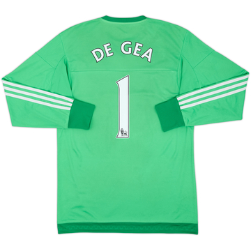 2015-16 Manchester United GK Shirt De Gea #1 - 7/10 - (M)