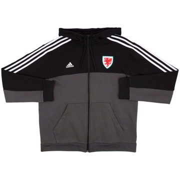 2020-21 Wales adidas Hooded Track Jacket - 8/10 - (L)