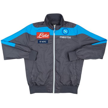 2014-15 Napoli Macron Track Jacket - 6/10 - (XL.Boys)