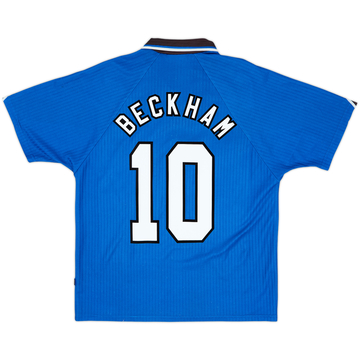 1996-98 Manchester United Third Shirt Beckham #10 - 5/10 - (L)