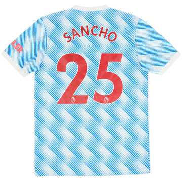 2021-22 Manchester United Away Shirt Sancho #25 - 10/10 - (M)