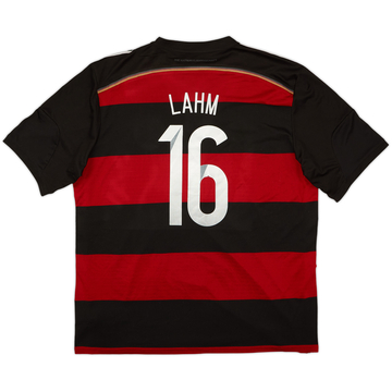 2014-15 Germany Away Shirt Lahm #16 - 7/10 - (XXL)
