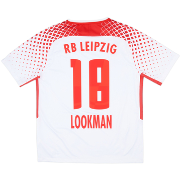 2017-18 RB Leipzig Home Shirt Lookman #18 - 9/10 - (L)