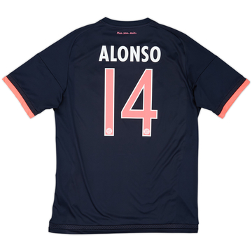 2015-16 Bayern Munich Third Shirt Alonso #14 - 8/10 - (M)