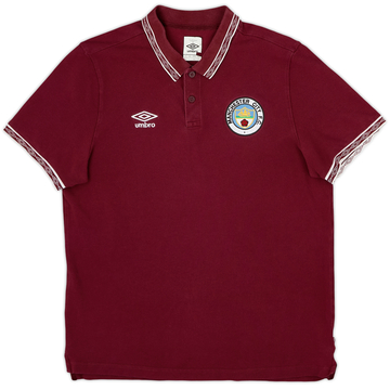 2010-11 Manchester City Umbro Polo Shirt - 8/10 - (L)