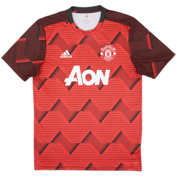 2019-20 Manchester United adidas Training Shirt - 10/10 - (M)