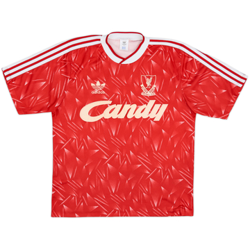 1989-91 Liverpool Home Shirt - 6/10 - (M/L)