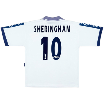 1995-97 Tottenham Home Shirt Sheringham #10 - 7/10 - (M)