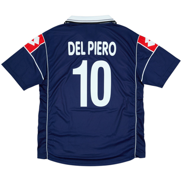 2000-01 Juventus Away Shirt Del Piero #10 - 8/10 - (XL)