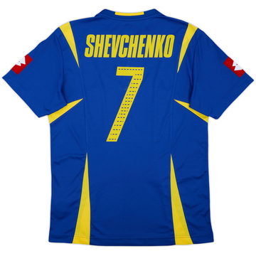 2006-07 Ukraine Away Shirt Shevchenko #7 - 7/10 - (XXL)