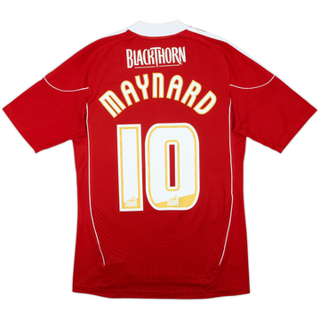 2010-11 Bristol City Home Shirt Maynard #10 - 6/10 - (S)