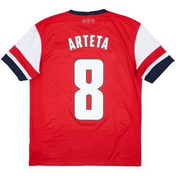2012-14 Arsenal Home Shirt Arteta #8 - 6/10 - (M)