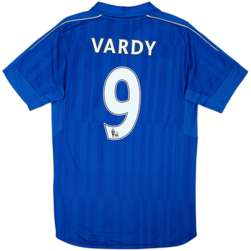 2016-17 Leicester Home Shirt Vardy #9 - 8/10 - (S)