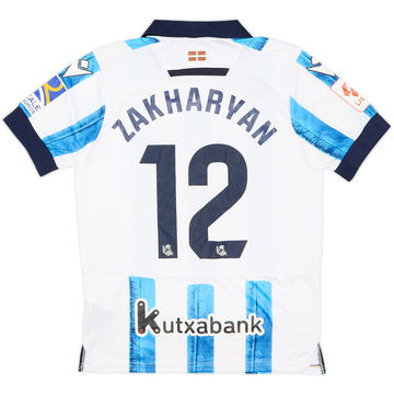 2023-24 Real Sociedad Home Shirt Zakharyan #12 - 8/10 - (S)