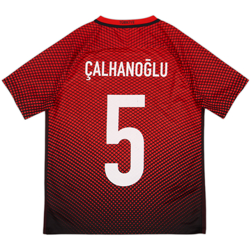 2016-17 Turkey Home Shirt Calhanoglu #5 - 6/10 - (L)