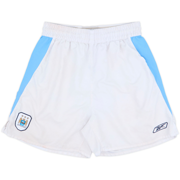 2004-05 Manchester City Home Shorts - 6/10 - (M)