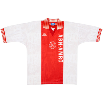 1995-96 Ajax Home Shirt - 8/10 - (XL)