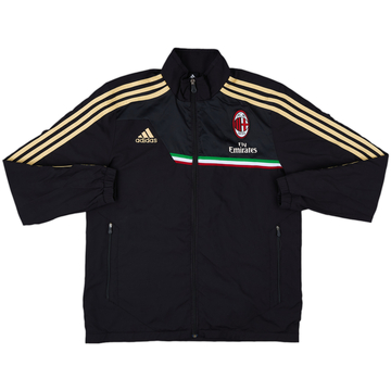 2012-13 AC Milan adidas Track Jacket - 8/10 - (L)