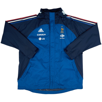 2002-04 France adidas Hooded Rain Jacket - 7/10 - (L/XL)