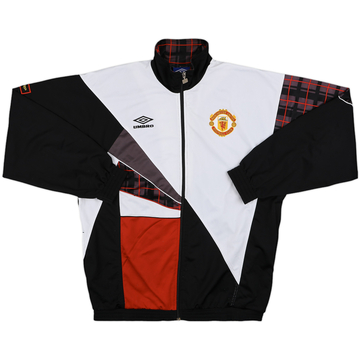 1992-93 Manchester United Umbro Track Jacket - 7/10 - (M)