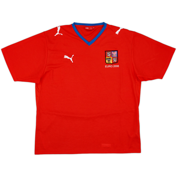 2008-09 Czech Republic 'Euro 2008' Home Shirt - 9/10 - (XL)