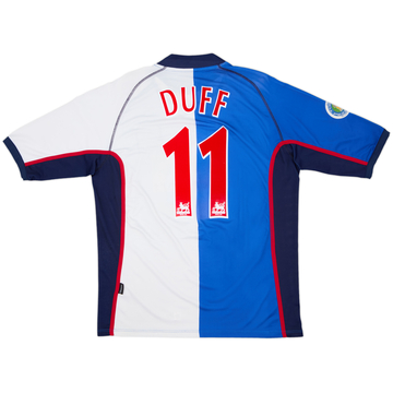 2002-03 Blackburn Home Shirt Duff #11 - 8/10 - (XL)
