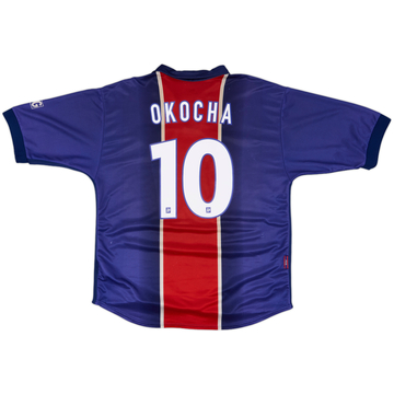 1998-99 Paris Saint-Germain Home Shirt Okocha #10 - 5/10 - (XL)