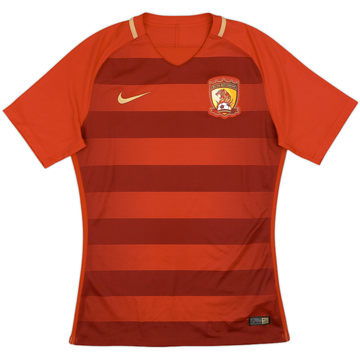 2017-18 Guangzhou Evergrande Authentic Home Shirt - 7/10 - (L)