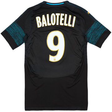 2018-19 Olympique Marseille EvoKnit Player Issue Away Shirt Balotelli #9 (S)