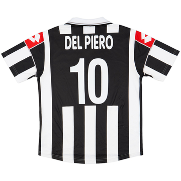 2000-01 Juventus Home Shirt Del Piero #10 - 8/10 - (L)