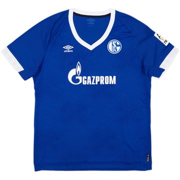 2018-19 Schalke Home Shirt - 9/10 - (Women's L)