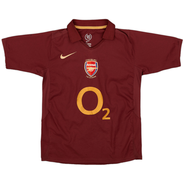 2005-06 Arsenal Home Shirt - 8/10 - (S.Boys)