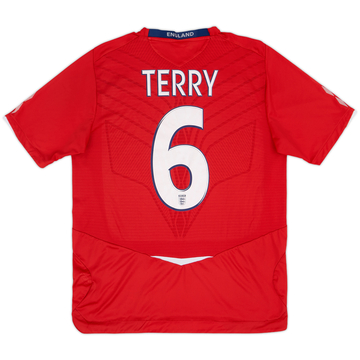 2008-10 England Away Shirt Terry #6 - 8/10 - (L)