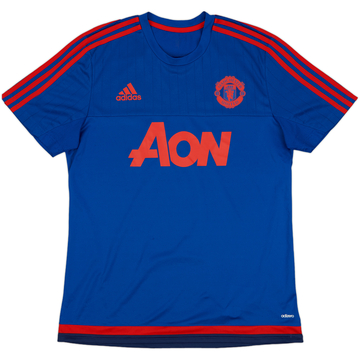 2015-16 Manchester United adizero Training Shirt - 8/10 - (L)